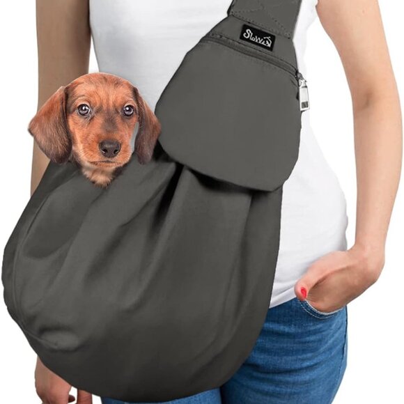 Dog Carrier Sling bag, Thick Padded Adjustable Shoulder for cat puppy small pets - Picture 1 of 7
